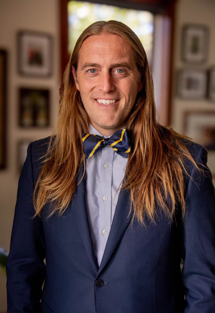 Abraham Hanson, founding attorney of Abraham Hanson Law, in the firm's McMinnville, Oregon office